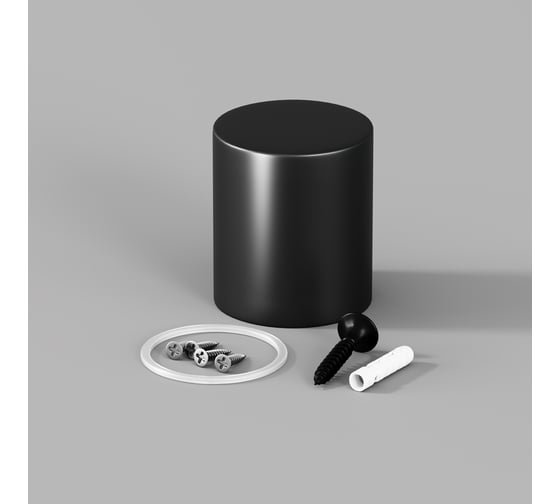 Изображение товара Торцевая металлическая заглушка MAYTONI Nemo D25 черный 20317