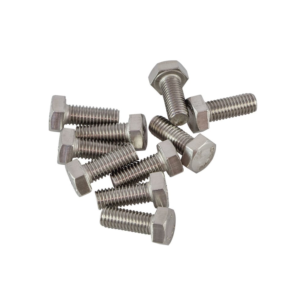 Изображение товара Болт ГОСТ 7798-70 М6x30 200 шт цинкованный крепежный болт