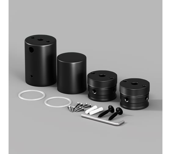 Изображение товара Набор для вертикального накладного монтажа MAYTONI Nemo D25 черный 20312