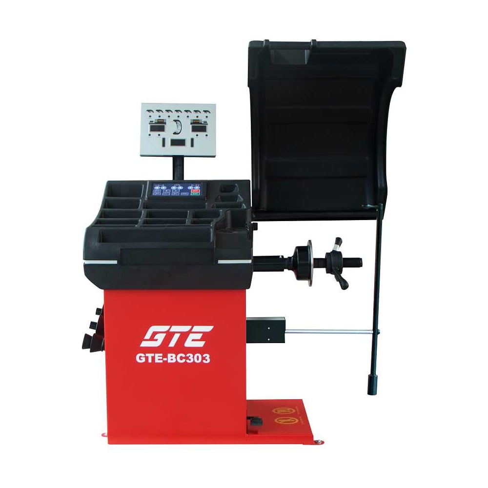 Изображение товара Балансировочный стенд GTE-BC303 с ручным вводом и LED дисплеем 220V 10-30 дюймов