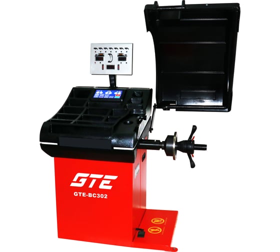 Изображение товара Стенд балансировочный GTE с ручным вводом параметров и LED панелью управления 220В (10" - 30") GTE-BC302