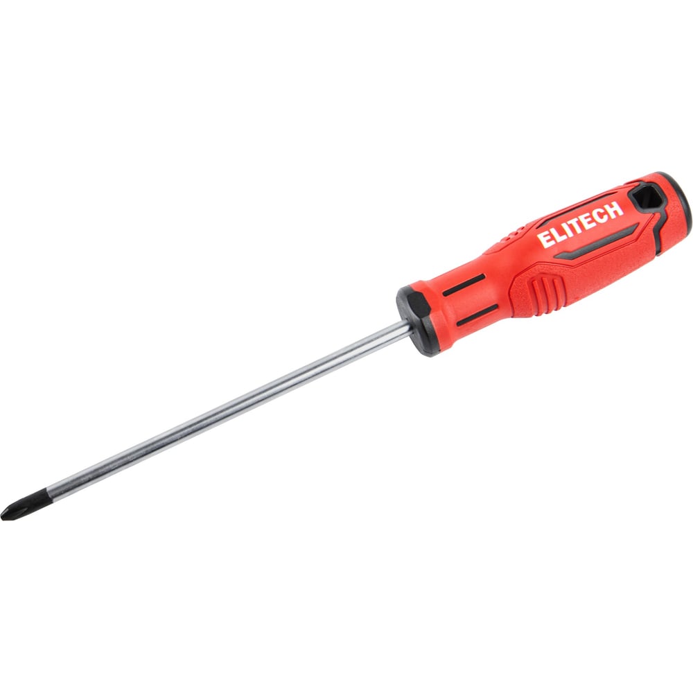 Изображение товара Отвертка Elitech PH2X150мм для точных работ с намагниченным наконечником