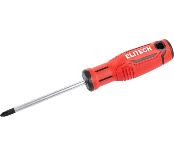 Изображение товара Отвертка Elitech PH2X100мм с магнитным наконечником 211205 207143