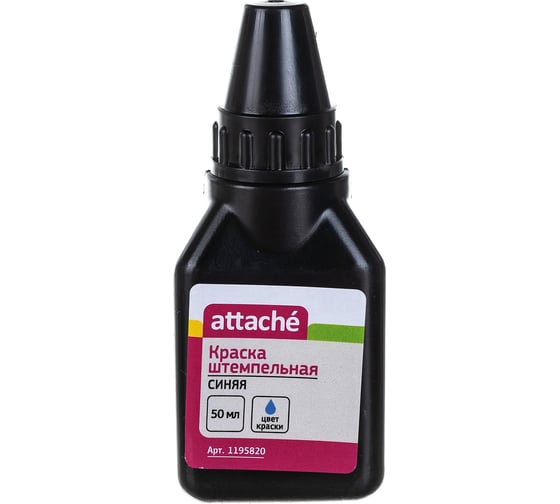 Изображение товара Штемпельная краска Attache синяя, 50 гр 1195820