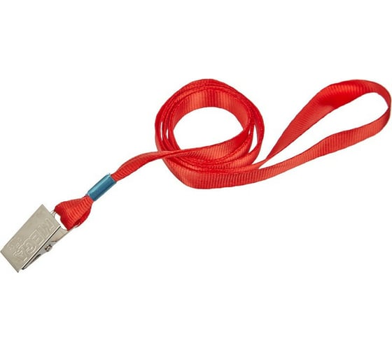 Изображение товара Держатель для бейджа с клипом Attache K-1081 красный, 5 шт/уп 1029476