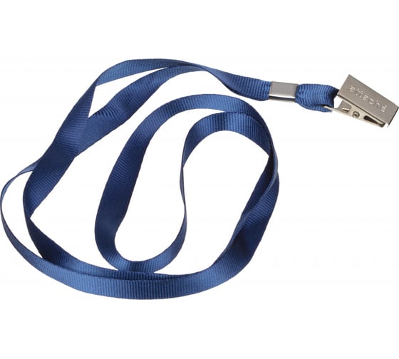 Изображение товара Держатель для бейджа с клипом Attache K-1081 синий, 5 шт/уп 1029475