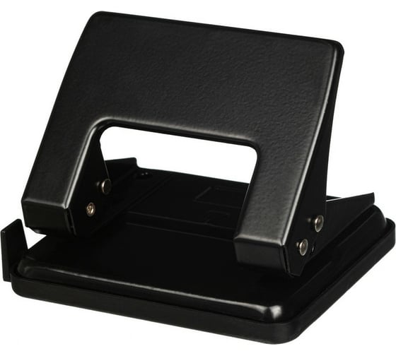 Изображение товара Дырокол Attache Economy до 20 листов, с линейкой, цвет черный 882853