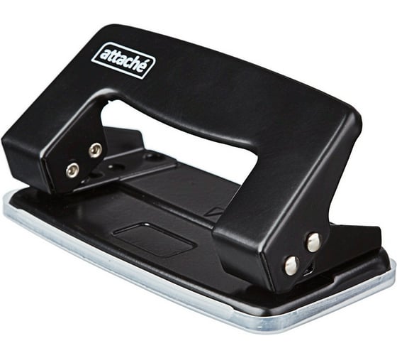 Изображение товара Дырокол Attache 6304 до 10 листов, металлический, черный 159011