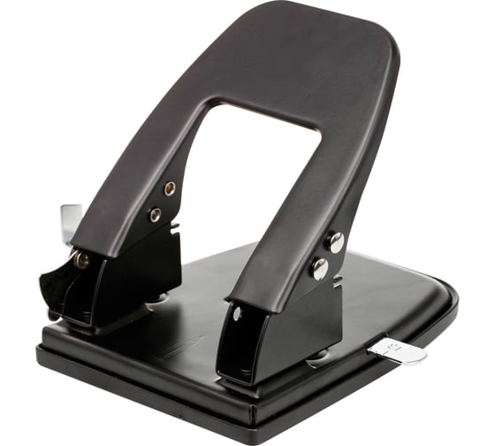 Изображение товара Дырокол Office Space 30 листов, металлический, черный, с линейкой P8714_1866BK 180178