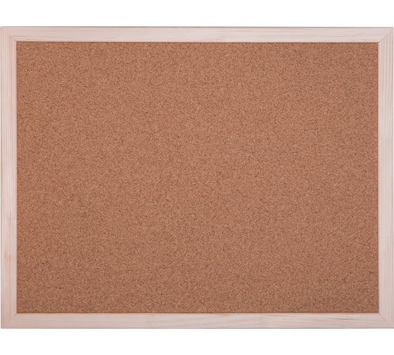 Изображение товара Пробковая доска Office Space 45х60 см, деревянная рамка KK_20419