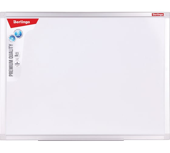 Изображение товара Магнитно-маркерная доска BERLINGO алюминиевая рамка, полочка SDm_02030