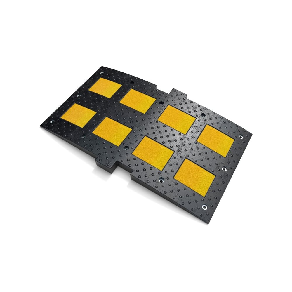 Изображение товара Лежачий полицейский средний элемент резина 900 мм