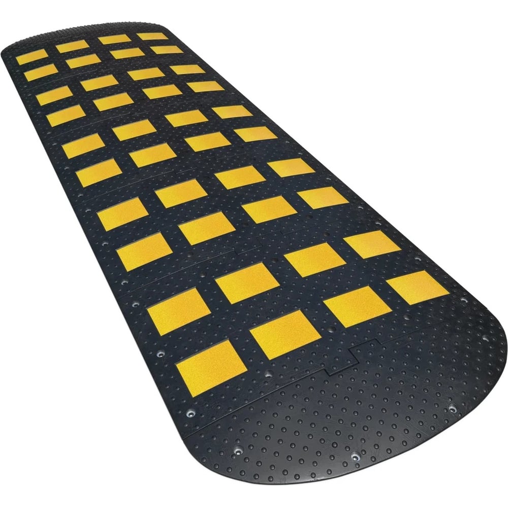 Изображение товара Лежачий полицейский ООО ОПТИМА СЕРВИС 900 мм средний элемент резина ГОСТ ИДН ИДН 00-00027274