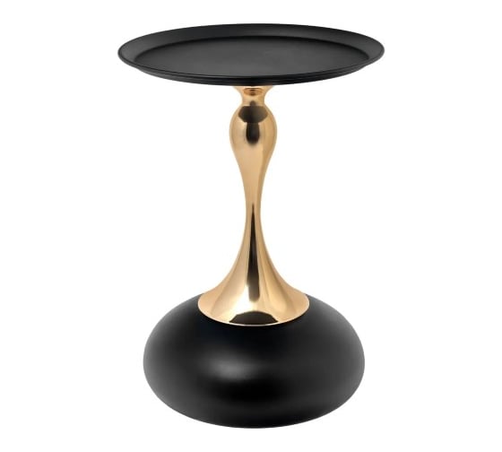 Изображение товара Кофейный столик BRADEX Angel диаметр 40x55 см, черный, металл FR 1027