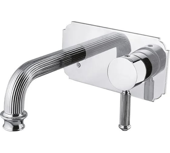 Изображение товара Встраиваемый смеситель для раковины Cezares однорычажный, хром OLIMP-BLSM2-01-L