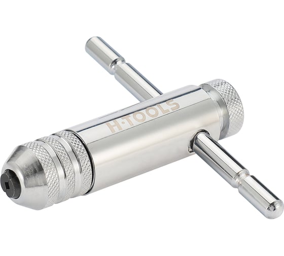 Изображение товара Вороток для метчиков с трещоткой M3-M10(2.7-5.0мм) 85мм (с уровнем) H-Tools 00612120