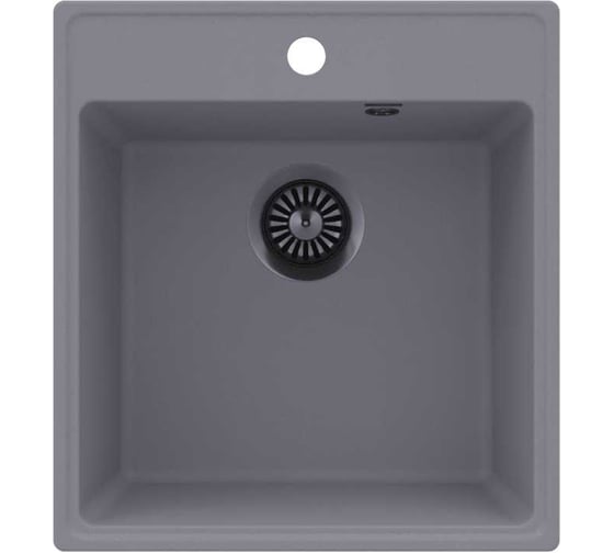 Изображение товара Кухонная мойка MAUNFELD Perla 460 светло-серый MFQS-460LGR