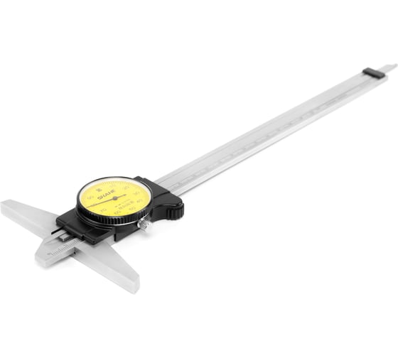 Изображение товара Штангенглубиномер ШГК- 200 0.01 с круг. шкалой SHAHE 1120630