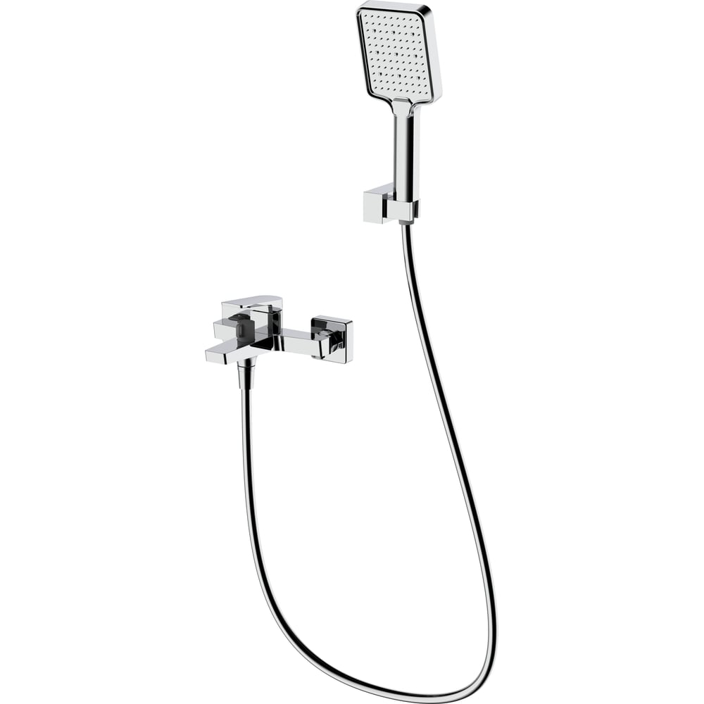 Изображение товара Смеситель BelBagno ARDENTE для ванны с душем, настенный, однорычажный, хром