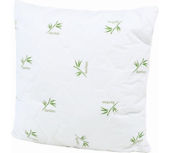 Изображение товара Подушка MONA LIZA 539424 Бамбук, 70х70, тик 100 п/э, упак. NEW 4680095459721