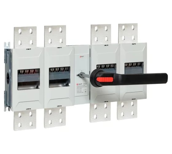 Изображение товара Рубильник-выключатель EKF 3150A 4P c рукояткой управления для прямой установки PowerSwitch psds-3150-4