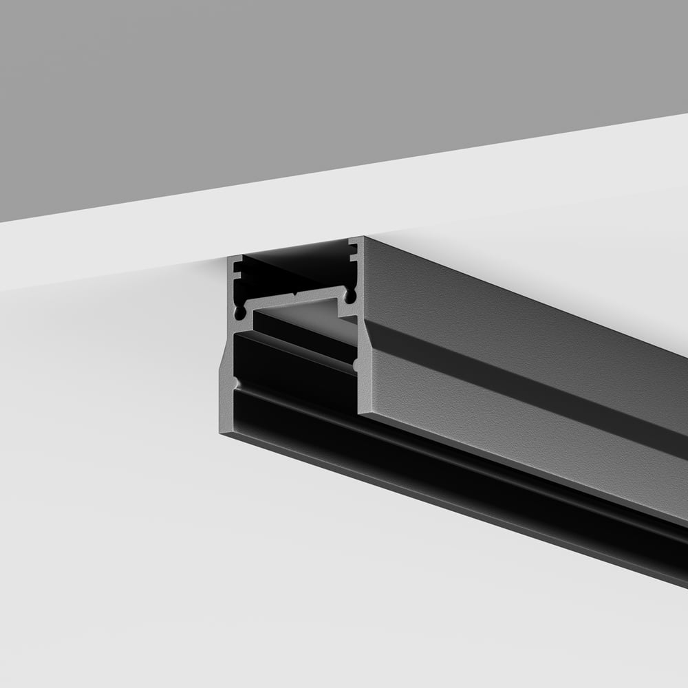 Изображение товара Профиль для уличной трековой системы MAYTONI Elasity IP O-TR001-P-B3M алюминий IP65 3.025 м