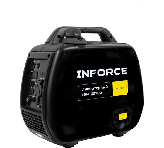 Изображение товара Инверторный генератор Inforce (2,2 кВт; USB; дисплей; тихий) IGC 2200