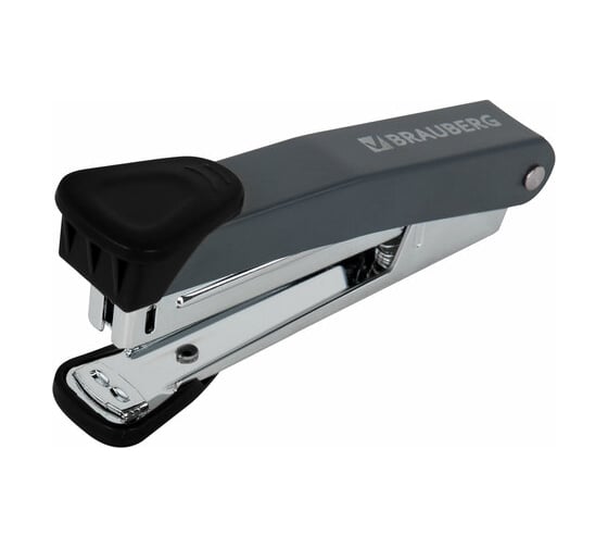 Изображение товара Степлер BRAUBERG №10 металлический Universal Gt, до 16 листов, с антистеплером, черный 272750