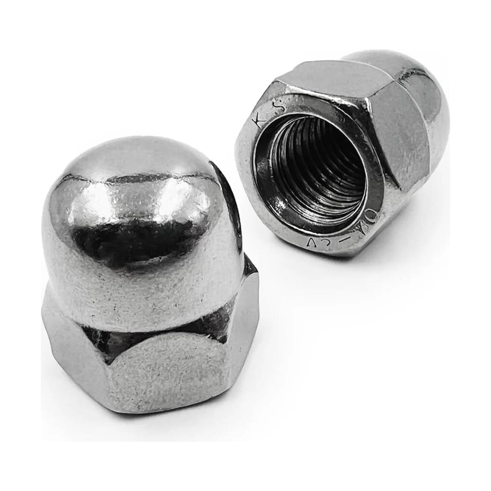 Изображение товара Гайка ОПМ DIN 1587 М10 6 black zn 1000 шт. УТ000117094