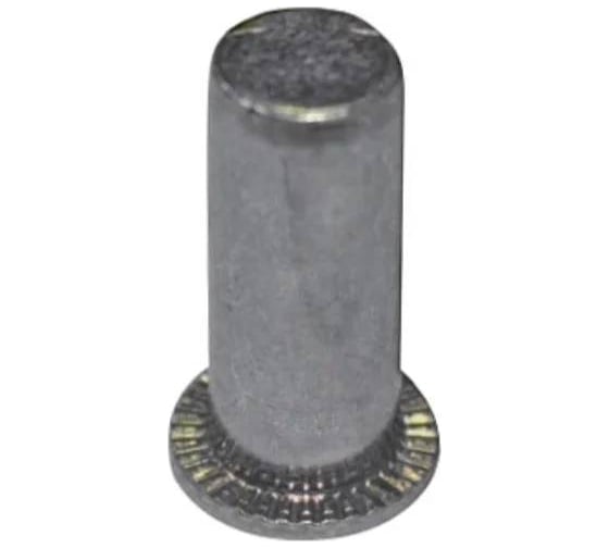 Изображение товара Заклепка-гайка ОПМ 110020 М5x19 zn с рифлением плоским буртиком, глухая 1000 шт. УТ000114494