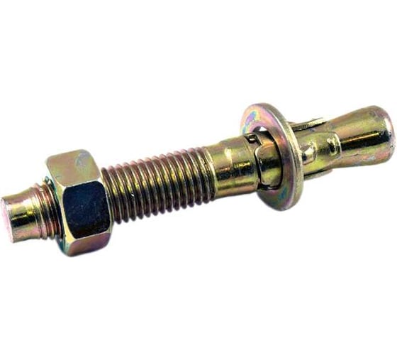 Изображение товара Анкер клиновой КРЕП-КОМП 24x300, желтый цинк (5шт) ак24300