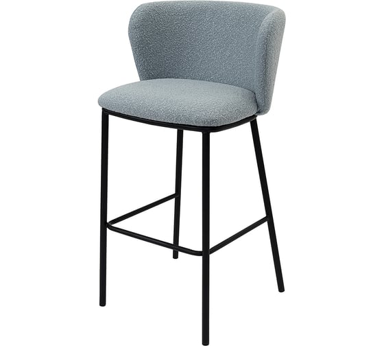 Изображение товара Стул барный Bergenson Bjorn Foggy, букле, голубая пудра BB0000831