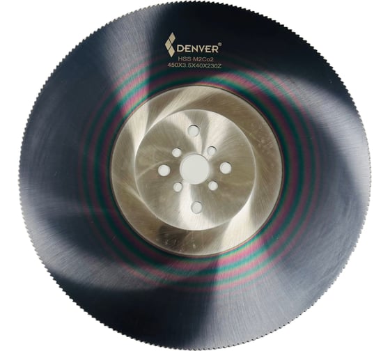 Изображение товара Диск по металлу ООО Галифакс 450x3.5x40 мм, Z230 BW HSS DMOo5/M2CO2 TiALN 2450002