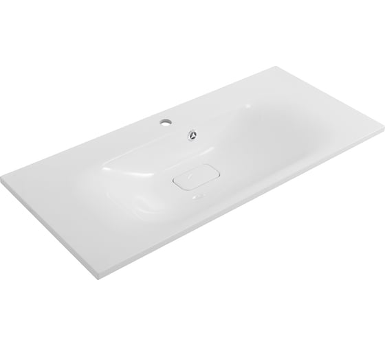 Изображение товара Раковина из литьевого мрамора BelBagno 1000x450x142 BB1000/450-LV-MR-FT