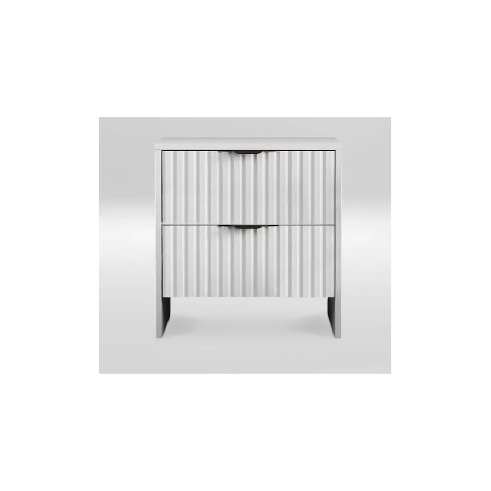 Изображение товара Тумба Ridberg LUGANO 2Я белая черная современная мебель для хранения комплект 2 шт