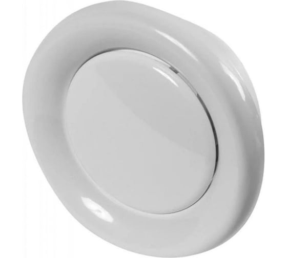 Изображение товара Круглый потолочный диффузор универсальный пластиковый Вентека d = 100 мм 104-7990000003671