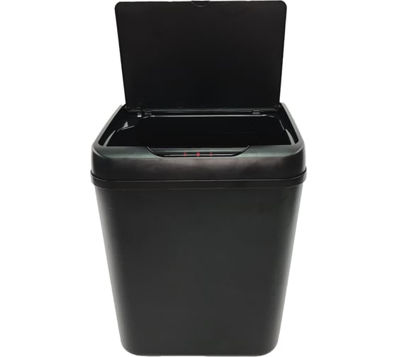 Изображение товара Ведро для мусора Homium Bin складное, черный, с сенсором, 9 л SD-811-9L-black