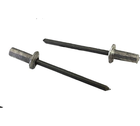 Изображение товара Заклепка ОПМ ISO 15973 d4,0x8 Al/St закрытая с плоской головкой 500 шт. УТ000001546