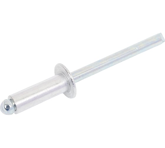 Изображение товара Заклепка ОПМ ISO 15977 тяговая d6,0x18 Al/St с плоской головкой 250 шт. УТ000023510