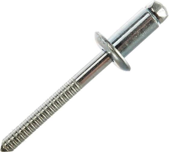 Изображение товара Заклепка ОПМ ISO 15983 тяговая d4,0x6 А2/А2 станд.буртик с плоской головкой 1000 шт. П0000026400