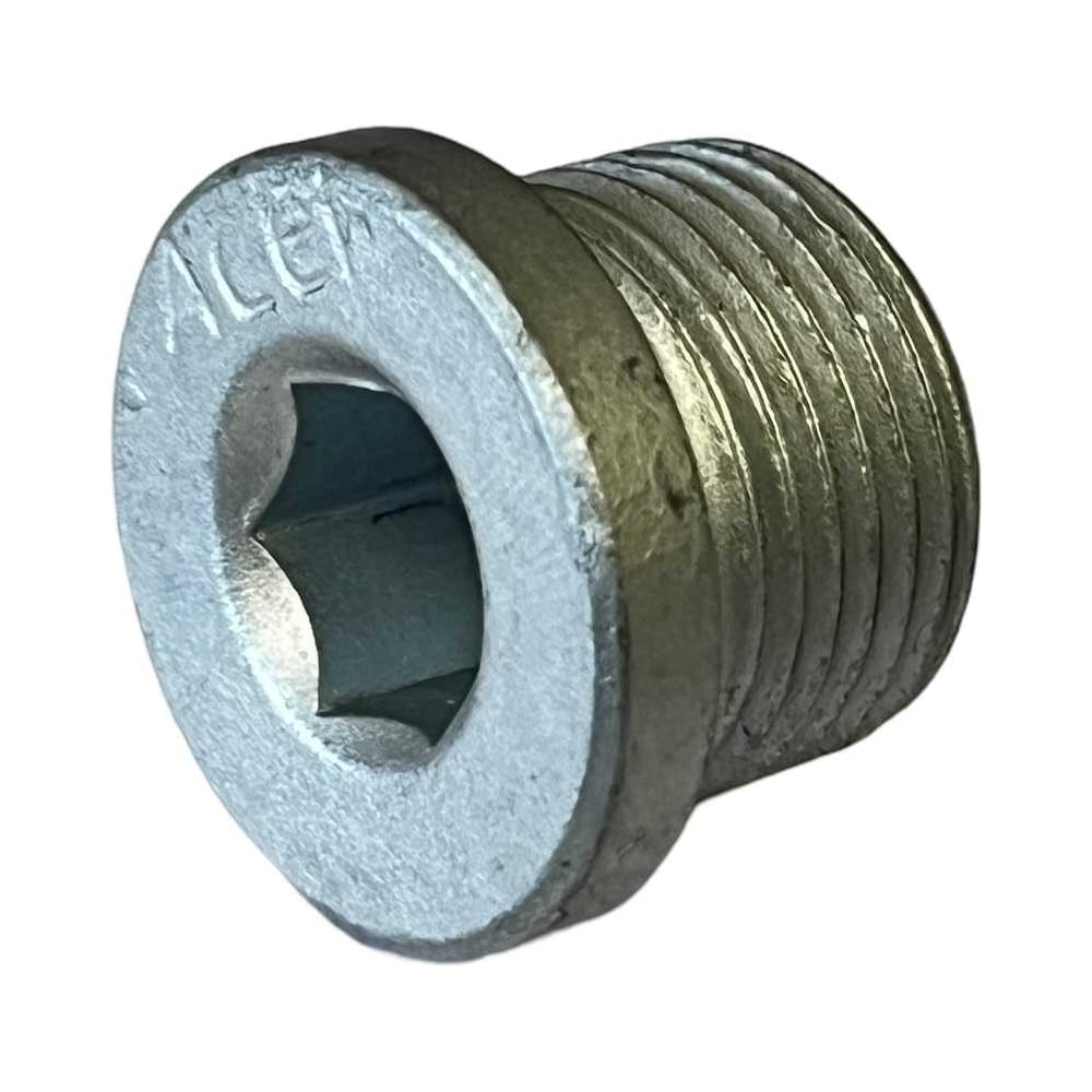 Изображение товара Пробка DIN 908 М18x1,5 5.8 оцинкованная сталь упак 25 шт