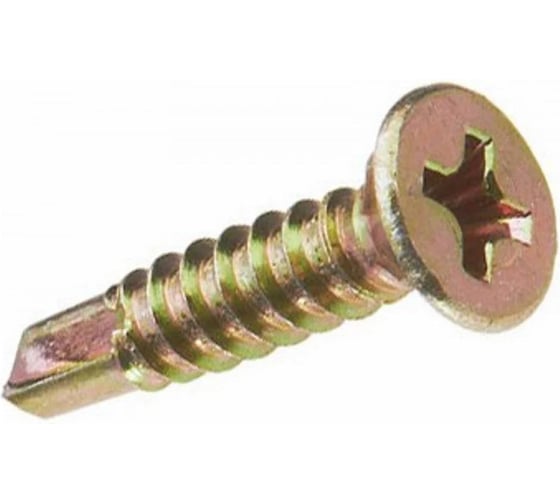 Изображение товара Саморез ОПМ 206038-2 для оконн. профиля 3,9x13 gelb zn сверло 1000 шт. П0000035103