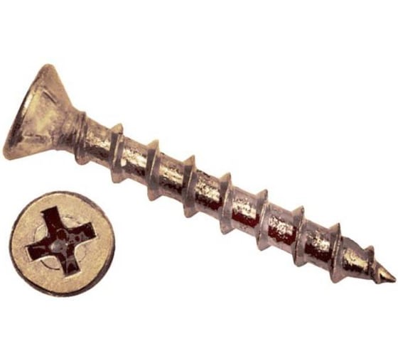 Изображение товара Саморез ОПМ 206038-1 для оконн. профиля без насечек 4x35 gelb zn 1000 шт. П0000035105