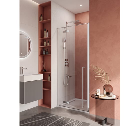 Изображение товара Душевая дверь Cezares LINER-B-12-90-C-Cr-L
