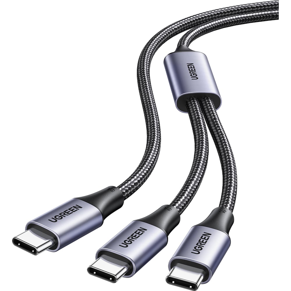 Изображение товара Кабель Ugreen US561 Type C 2.0 Male To Type C 2.0 Male 1.5м Черный