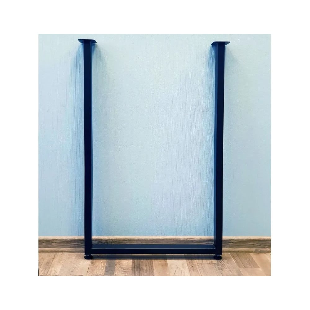 Изображение товара Подстолье для стола Parallax 990 450 40 регулируемое металлическое в стиле лофт черное