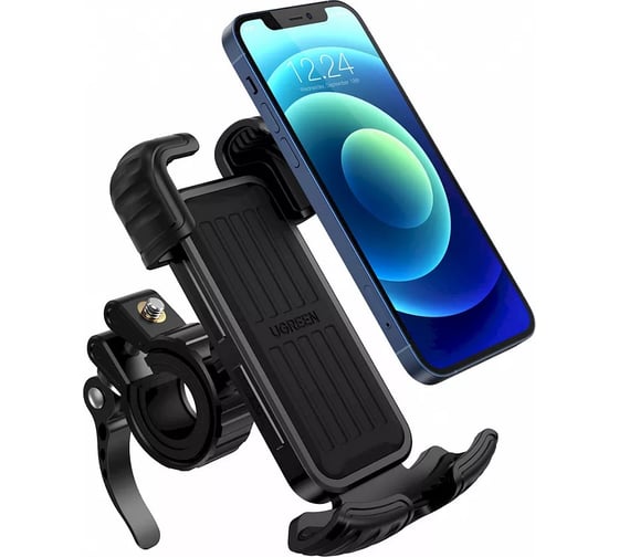 Изображение товара Держатель для телефона на велосипед Ugreen LP494 () Bike Mount Phone Holder. Цвет: черный 60548
