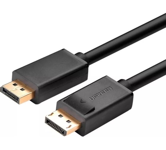 Изображение товара Кабель Ugreen DP102 (10245) DP Male to Male Cable. Длина 1,5 м. Цвет: черный 10245_