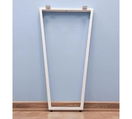 Изображение товара Подстолье для стола Parallax белое с регулировкой Трапеция Лофт 975 350 40 мм барное металлическое 1 шт. 46WN035020097-TRP