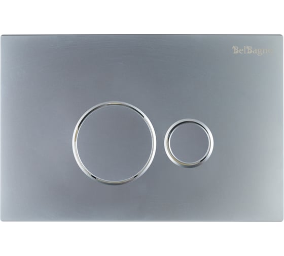 Изображение товара Кнопка смыва BelBagno матовый хром BB080CR.MAT